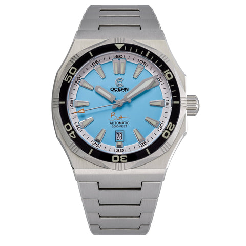 Ocean Crawler Bolt - Light Blue - Ocean Crawler Watch Co.