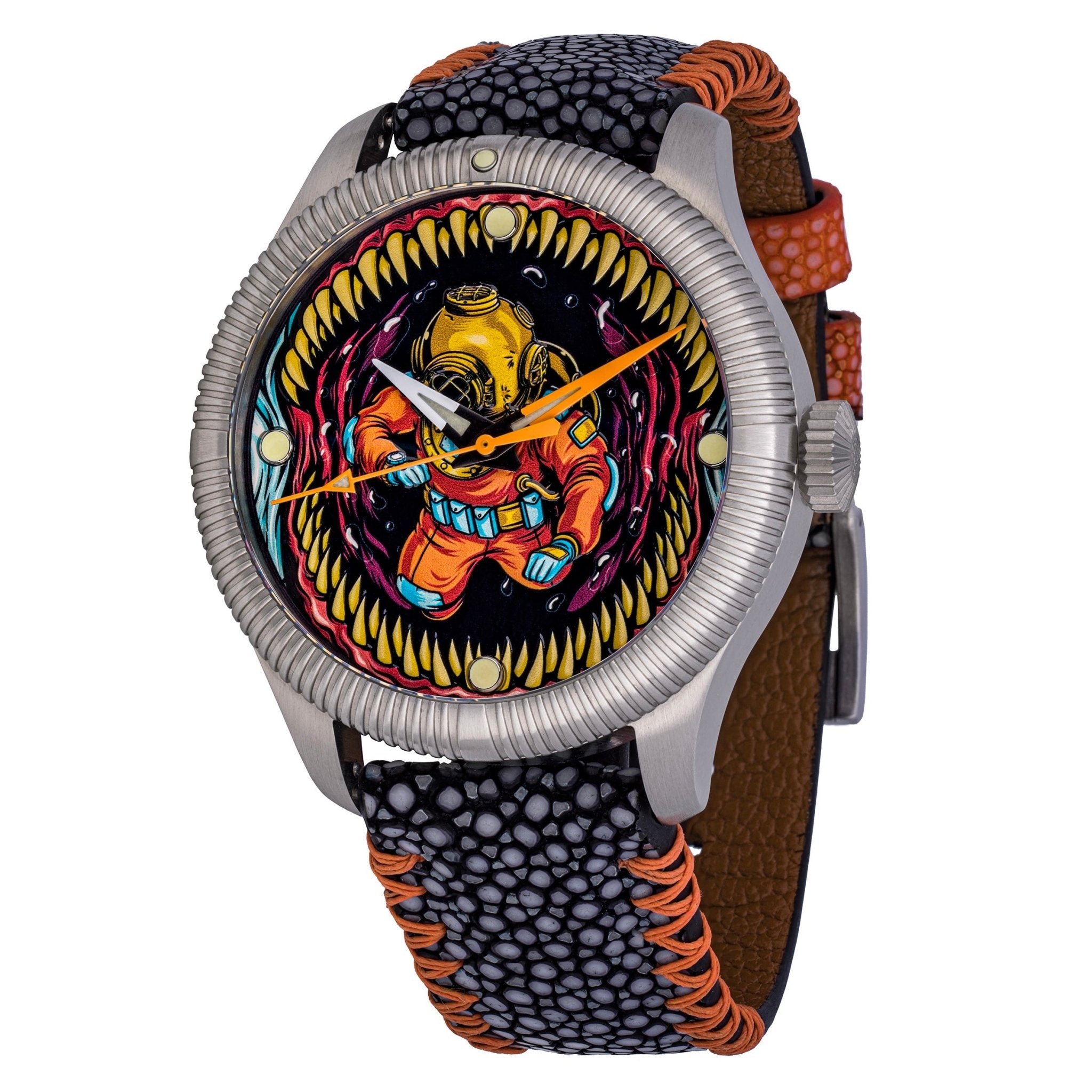 Ocean Crawler - Ceramic - Enamel Dial - The Last Dive - Ocean Crawler Watch Co.