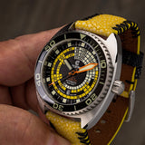 Ocean Crawler Core Diver 2024 - Yellow DCT - Sample - New - Ocean Crawler Watch Co.