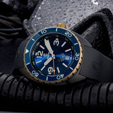 Ocean Crawler Core Diver - Bronze - Blue - DLC - Ocean Crawler Watch Co.