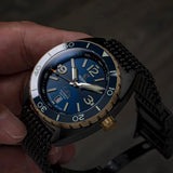 Ocean Crawler Core Diver - Bronze - Blue - DLC - Ocean Crawler Watch Co.