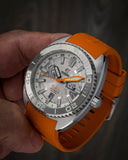 Ocean Crawler Core Diver - Damascus Steel - 2 Straps Included! - Ocean Crawler Watch Co.