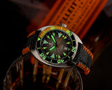 Ocean Crawler Core Diver GMT V3 - Black/Brown - Ocean Crawler Watch Co.