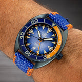 Ocean Crawler Core Diver GMT V3 - Blue Steel DLC - Ocean Crawler Watch Co.