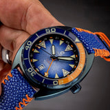 Ocean Crawler Core Diver GMT V3 - Blue Steel DLC - Ocean Crawler Watch Co.