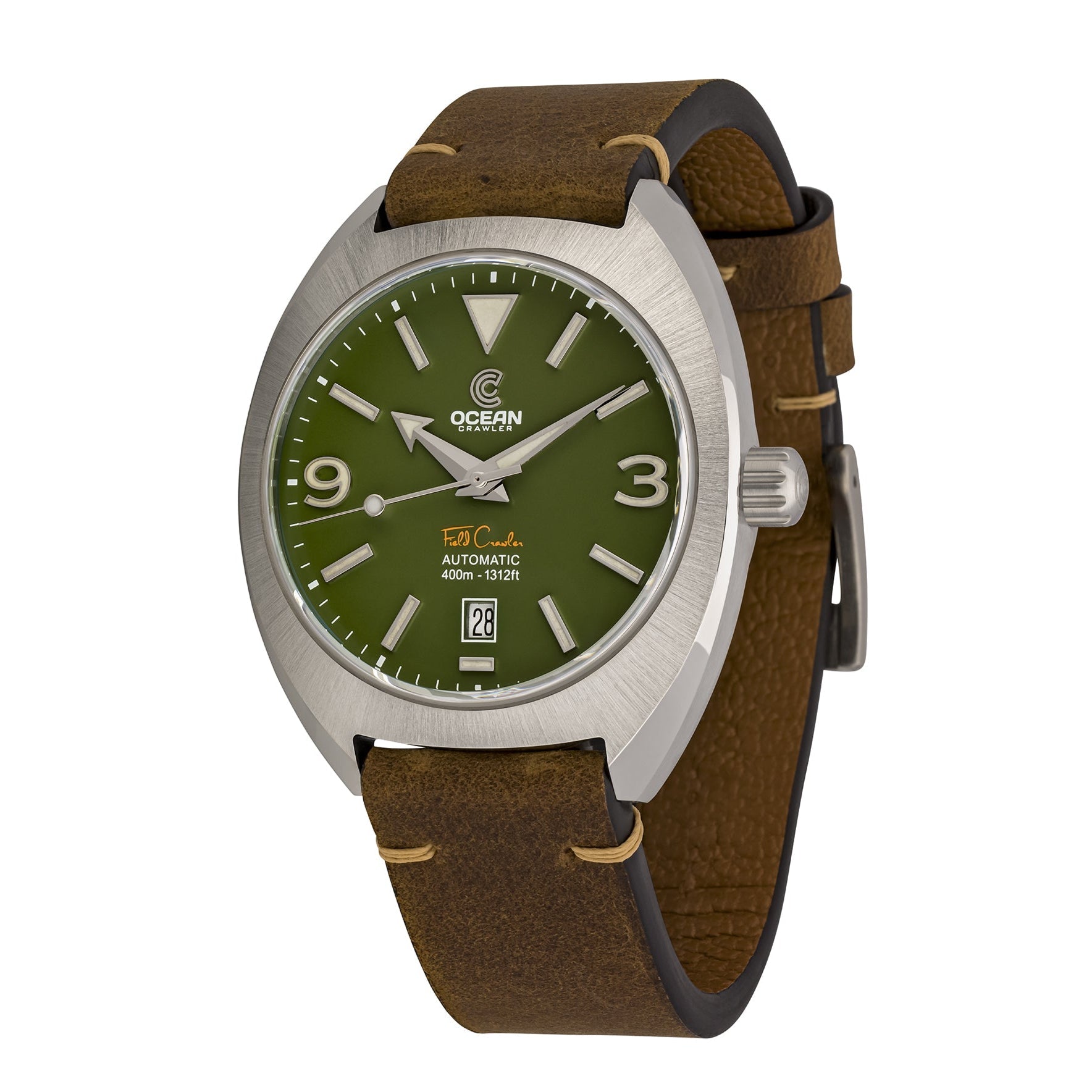 Ocean Crawler - Field Crawler - Green - Preorder - Ocean Crawler Watch Co.