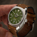 Ocean Crawler - Field Crawler - Green - Preorder - Ocean Crawler Watch Co.