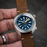 Ocean Crawler Great Lakes Diver V3 - Blue - Sample - Like New - Ocean Crawler Watch Co.