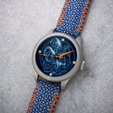 Ocean Crawler Kraken Vs Neptune - Ceramic - Enamel Dial - LE - Ocean Crawler Watch Co.