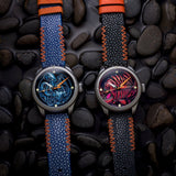 Ocean Crawler Kraken Vs Neptune - Ceramic - Enamel Dial - LE - Ocean Crawler Watch Co.