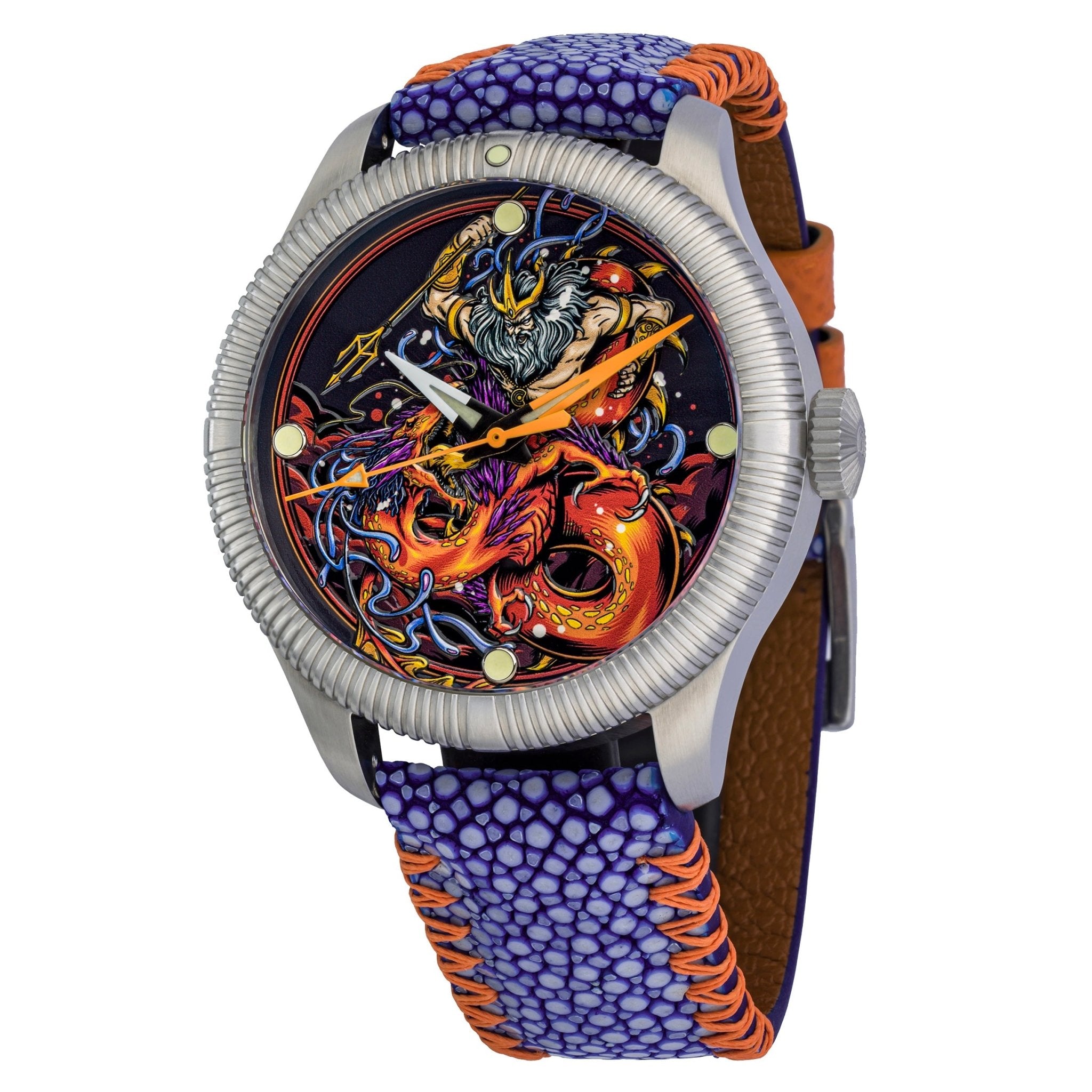 Ocean Crawler Leviathan - Ceramic - Enamel Dial - LE - Ocean Crawler Watch Co.