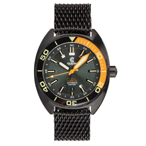 Ocean Crawler Core Diver - Grey - DLC - Ocean Crawler Watch Co.