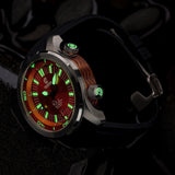 Ocean Crawler Paladino WaveMaker Orange/Black - Ocean Crawler Watch Co.